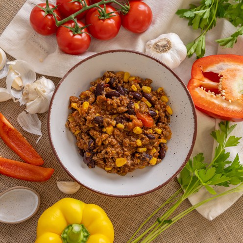 Chili con Carne für 4 Personen (1 kg)