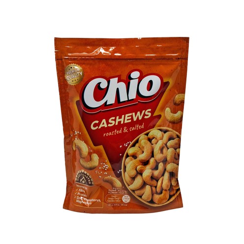 Dry-roasted salted cashews 125 g