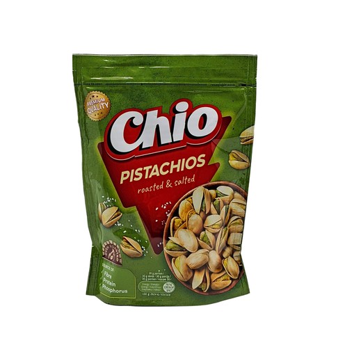 Dry-roasted salted pistachios 125 g