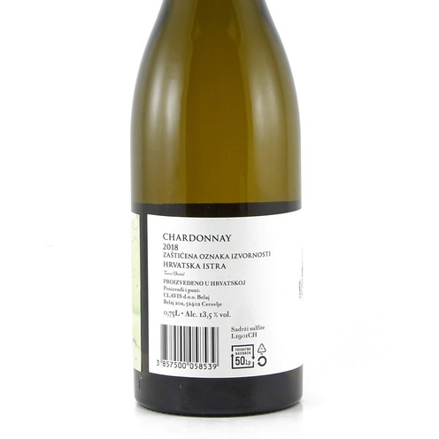 Chardonnay, 2018 Belaj  0,75 l