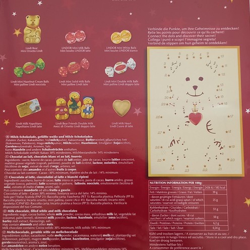 Lindt Teddy Adventskalender 170 g