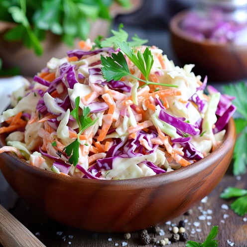 Coleslaw salad for 4 persons (1 kg)