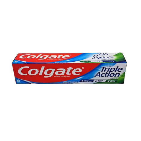 Toothpaste Triple Action Colgate 125 ml