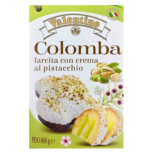 Colomba with pistachio cream Valentino 800 g