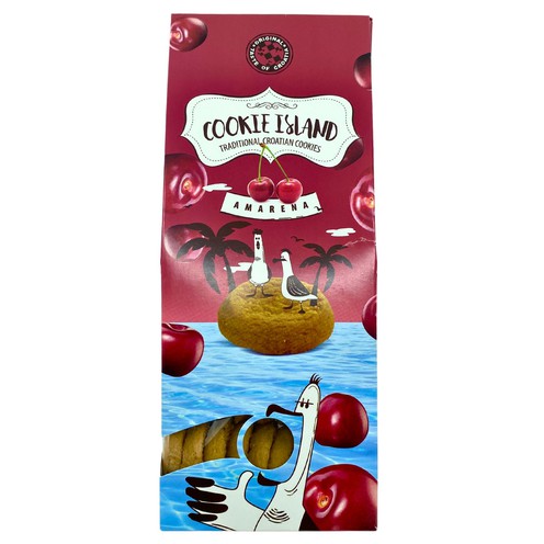 Cookie island - keksi s višnjom 200 g