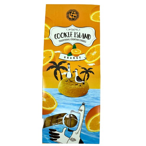 Cookie Island - Kekse mit Orange 200 g