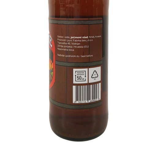 Craft beer Grand Ale Fabrika bire 0,5 l