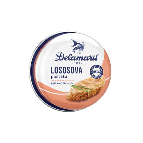 Pašteta od lososa Delamaris 95 g