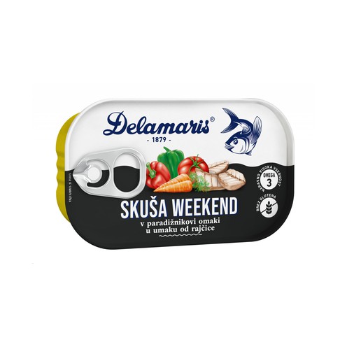 Makrele Weekend Delamaris 125 g