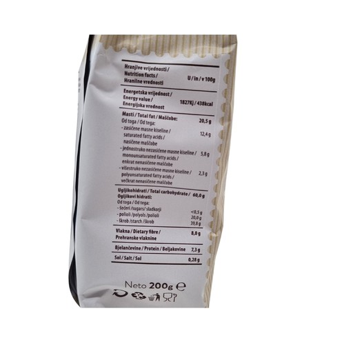 Vitalix Black keksi 200 g