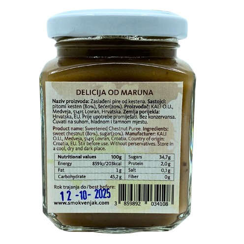 Chestnut delight Kali 240 g