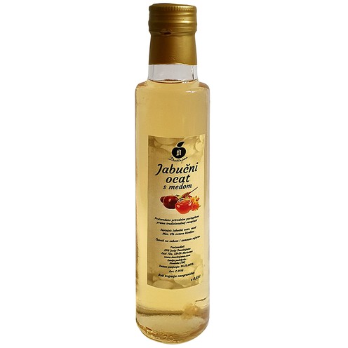 Jabučni ocat s medom 0,25 l
