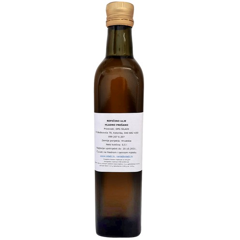 Repičino ulje hladno prešano 0,5 l