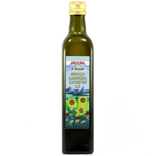 Sonnenblumenöl, kaltgepresst 0,5l