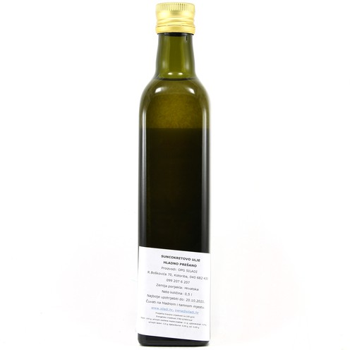 Sonnenblumenöl, kaltgepresst 0,5l