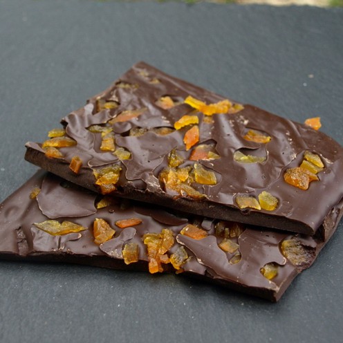 Chocolate with Apricots and Citrus 100 g