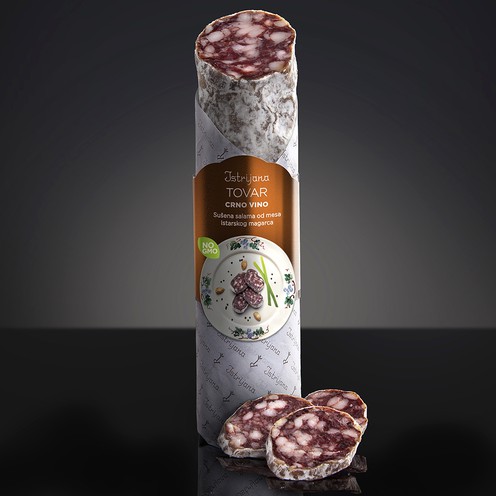 Eselsalami in Rotwein 200 g