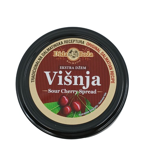 Extra sour cherry jam Dida Boža 690 g