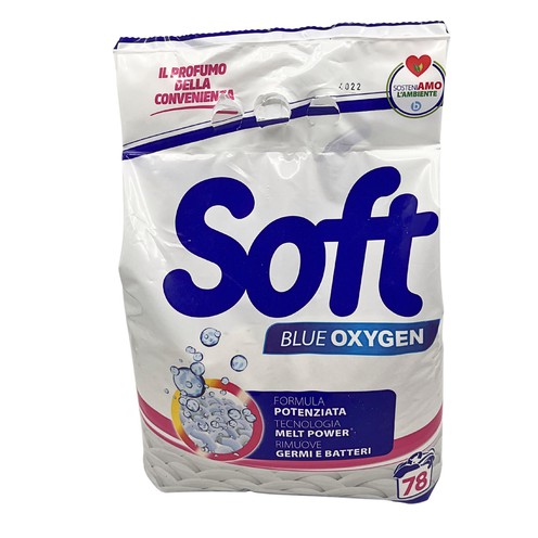 Deterdžent za rublje Soft blue oxygen 3,9 kg