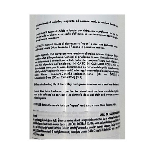 Sprej za tkanine ''Il bucato di Adele'' – Diamante blu 250 ml