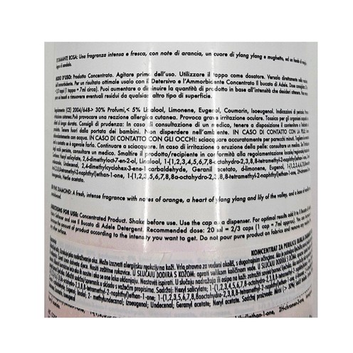 Miris za rublje ''Il bucato di Adele'' – Diamante rosa 500 ml