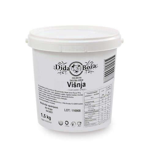 Dida Boža Extra jam cherry 1,5 kg