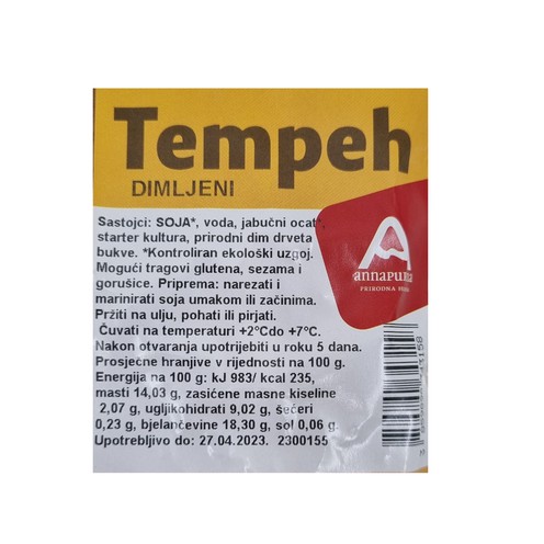 Geräucherter Tempeh 170 g