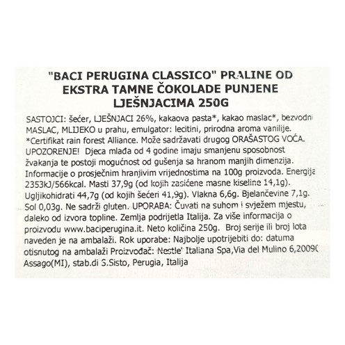 Baci Perugina Classico Pralinen 200 g