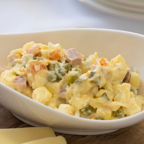 Russian salad for 2 persons (500 g)