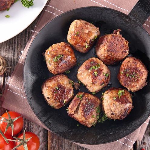 Meat patties for 1 person (180 g)
