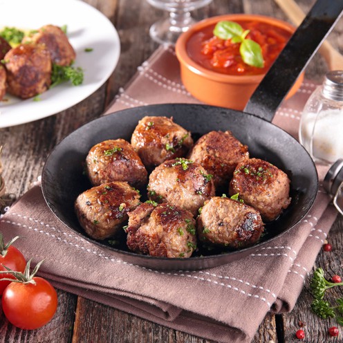 Meat patties for 4 persons (750 g)