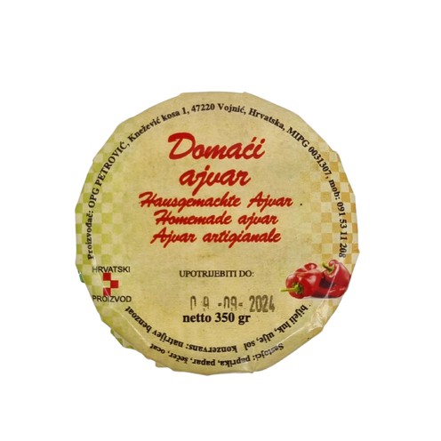 Domaći ajvar blagi 350 g