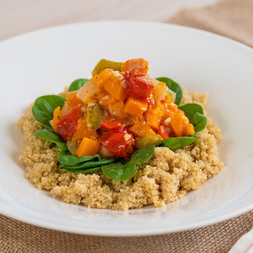 Quinoa-Gemüse-Salat für 2 Personen (550 g)