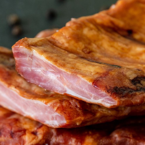 Dry pork ribs (cca. 400 g)