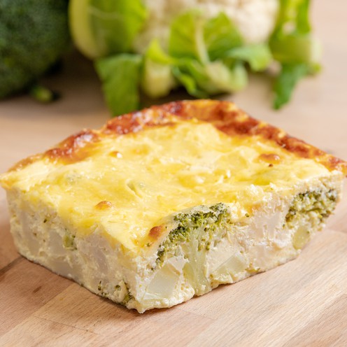 Baked cauliflower and broccoli (1,1 kg)
