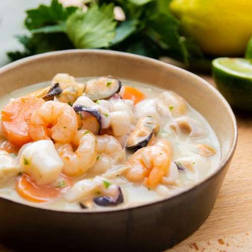 Seafood veloute sauce for 4 persons (1 kg)