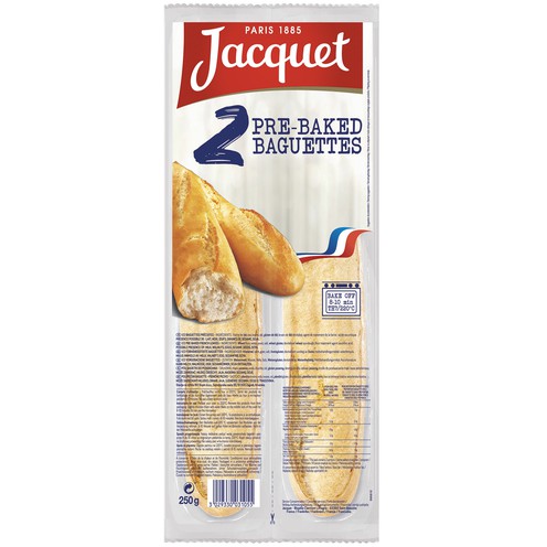 Baguette bread 250 g (2 pcs)