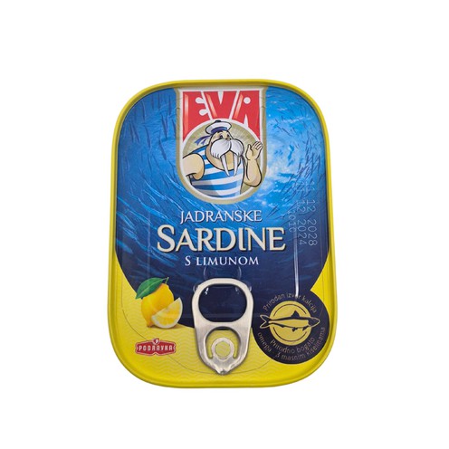 Adriatische Sardinen mit Zitrone 100 g