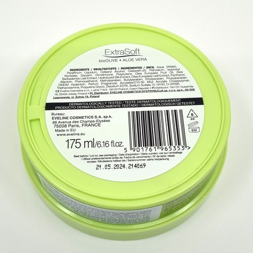 Eveline ExtraSoft bioOlive & Aloe Vera Gesichts- und Körpercreme 175 ml