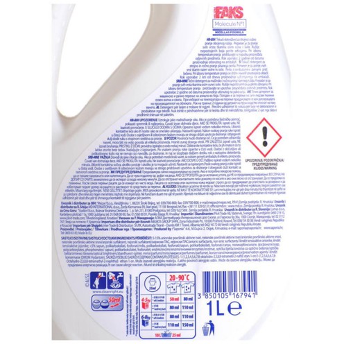 Faks Micellar Formula flüssiges Waschmittel 1 l