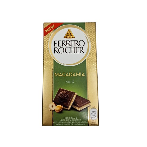 Čokolada Ferrero Rocher makadamija 90 g