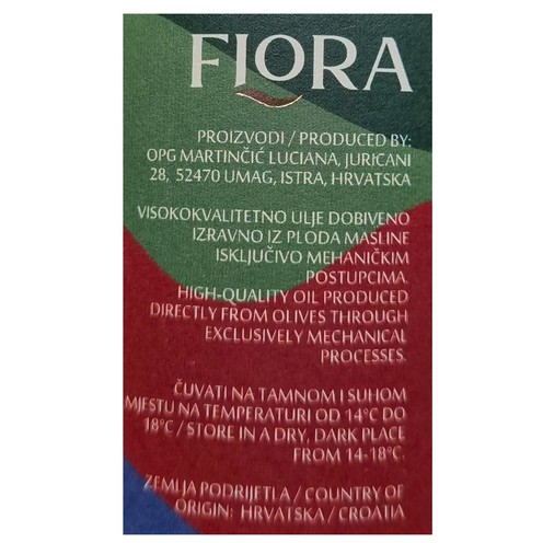 Flora maslinovo ulje Punta Mulin 0,5 l