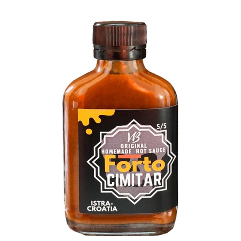 Hausgemachte scharfe Sauce Forto Cimitar 100 ml