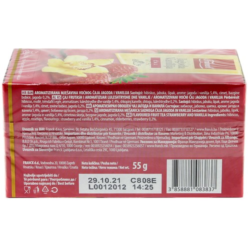 Tea strawberry - vanilla