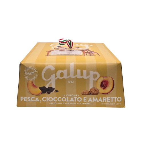 Colomba peach, chocolate and amaretto Galup 750 g