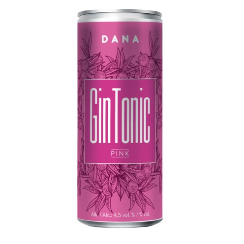 Cocktail Pink Gin Tonic Dana 0,33 l
