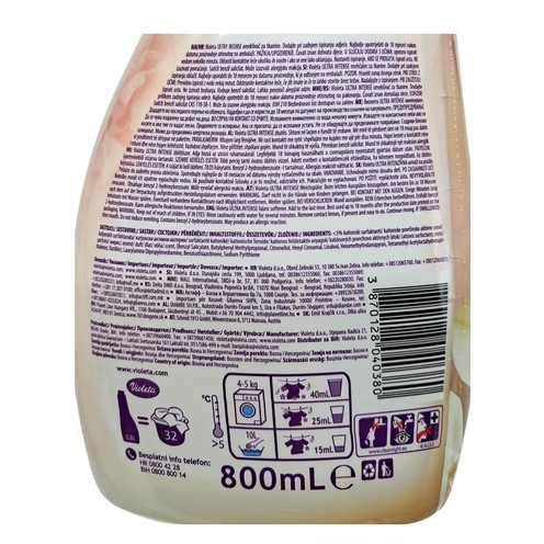 Violeta Ultra Intense Gold fabric softener 0,8 l