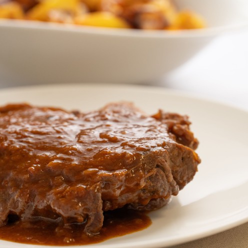 Rinder-Ossobuco (Rinderhaxe) in Sauce (2,5 kg)