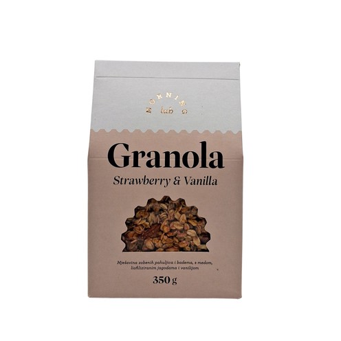 Granola strawberry&vanilla Morning lab 350 g