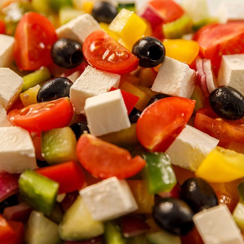 Greek salad for 1 person (250 g)